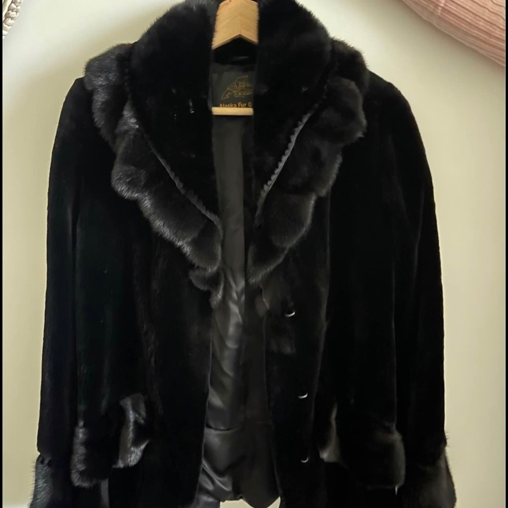 MINK FUR COAT- ALASKA FUR GALLERY